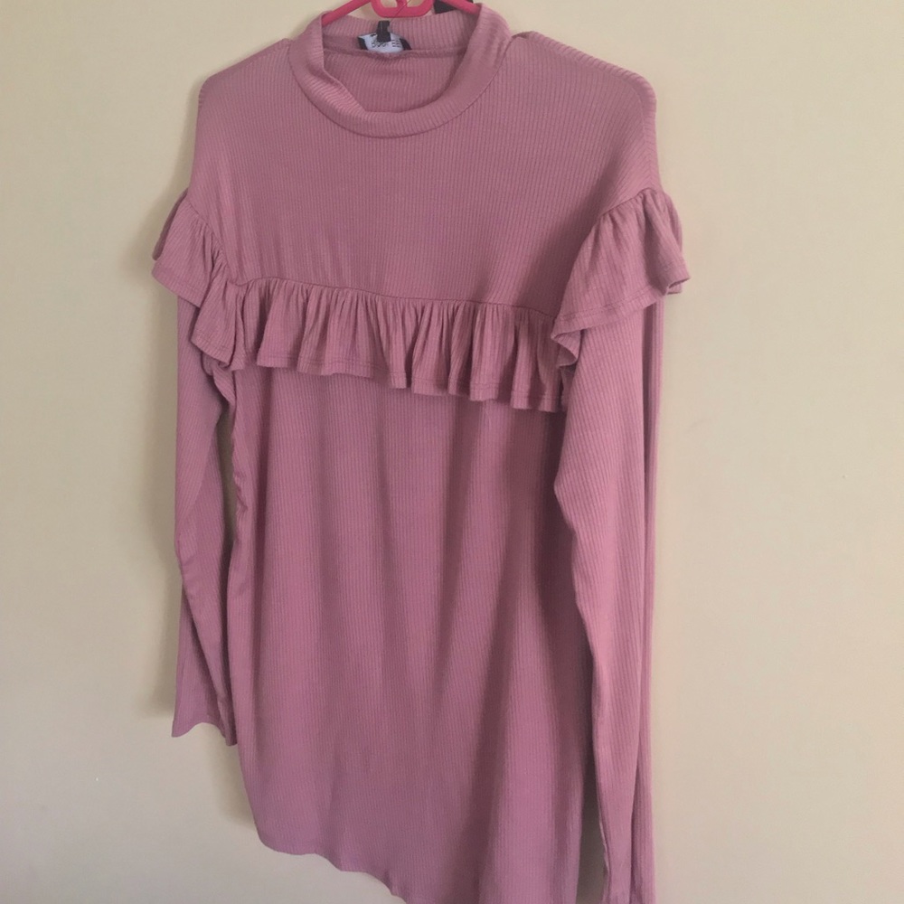 🎀 Mauve Ruffle Top by Roolee 🎀 - Picture 7 of 8